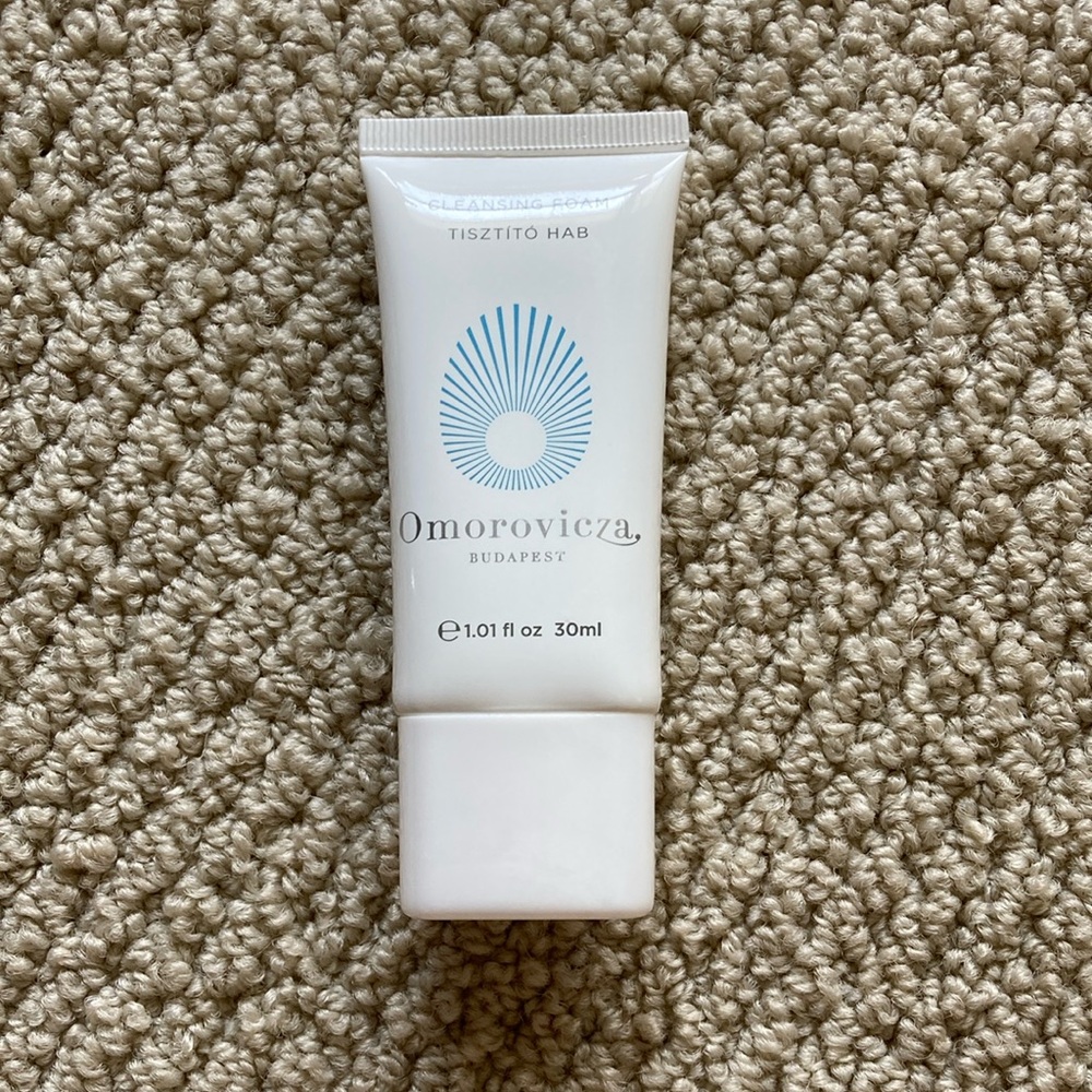 NEW Omorovicza Cleansing Foam 1.01 fl oz 30 mL Face Cleanser Wash UNSEALED